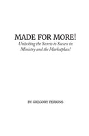 Made for More Book