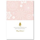 SEASONS GREETINGS PURPLE SNOWFLAKES