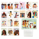 All Occasion Assortment 860 - Set of 18 African American Greeting Cards with Envelopes