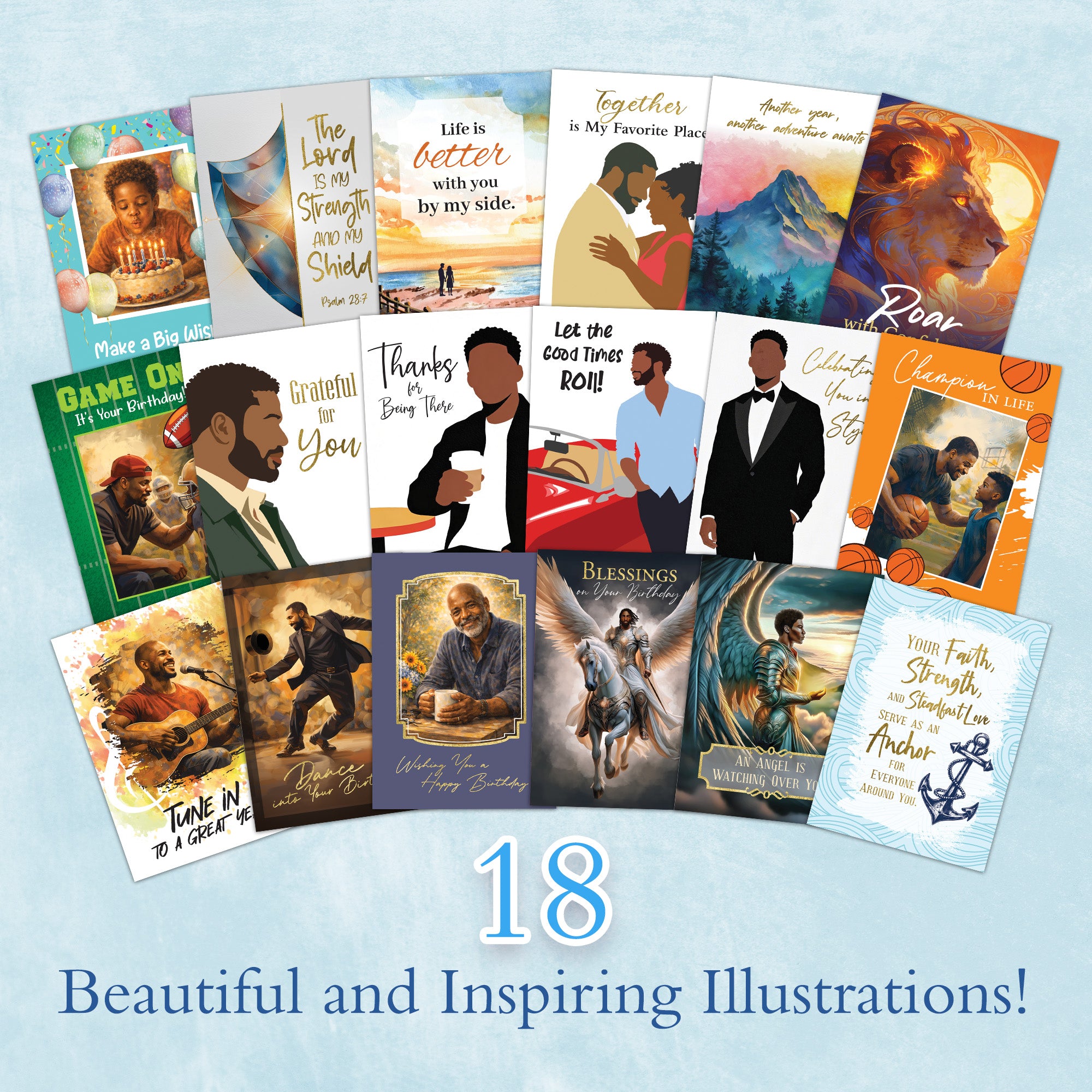 Men's All Occasion Card Assortment