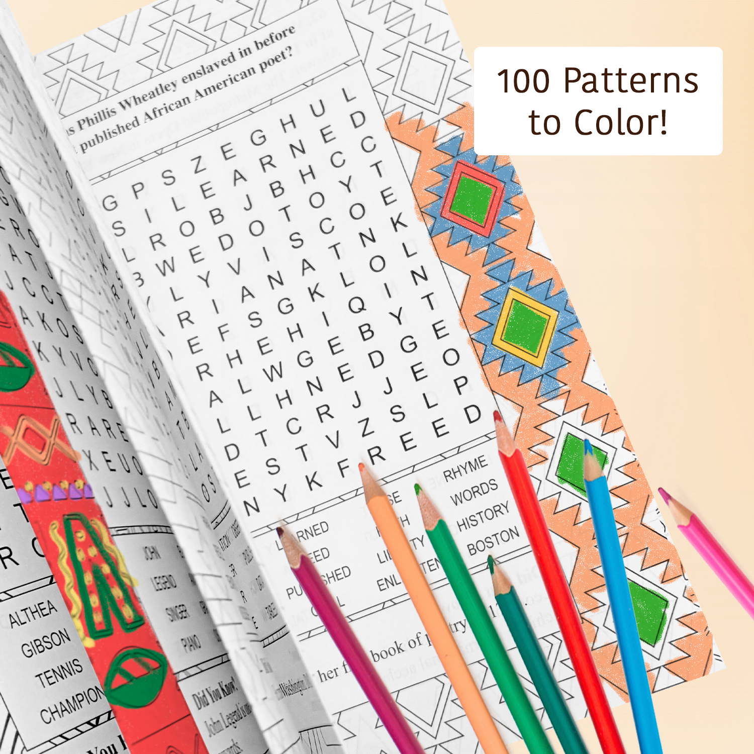 Black Heritage 3-in-1 Activity Book