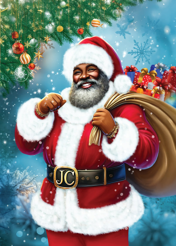 Santa Christmas Card