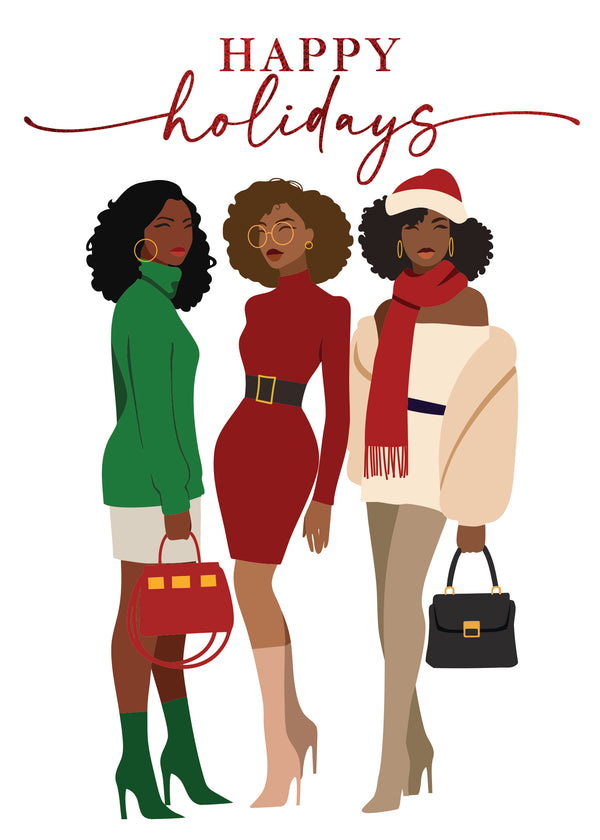 Christmas Girls Card