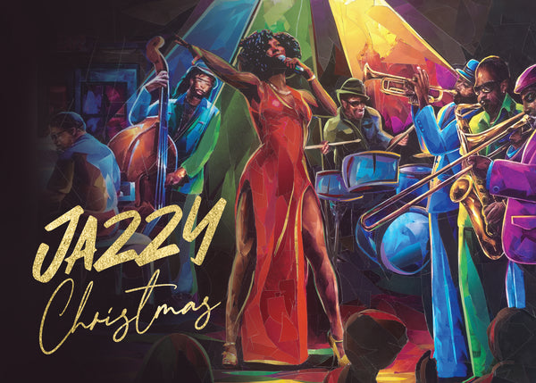 Jazzy Christmas Card