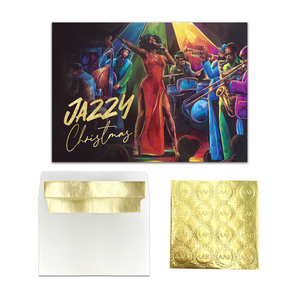 Jazzy Christmas Card