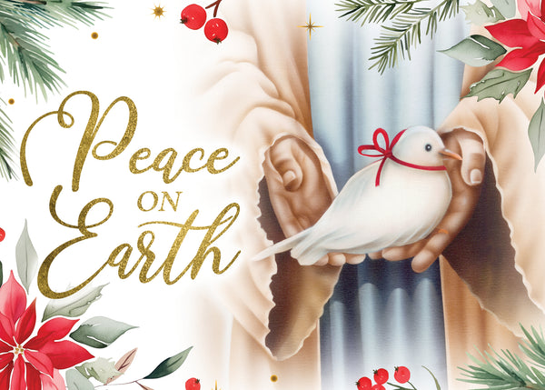 Peace on Earth Christimas Card