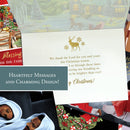 COTTAGE WITH SLEIGH CHRISTMAS CARD