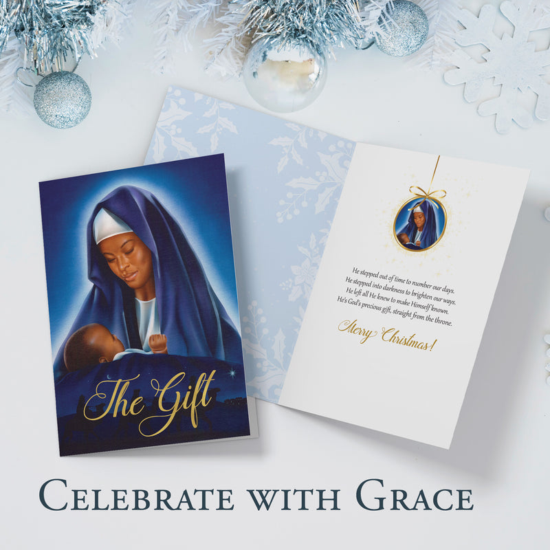 THE GIFT NATIVITY CARD