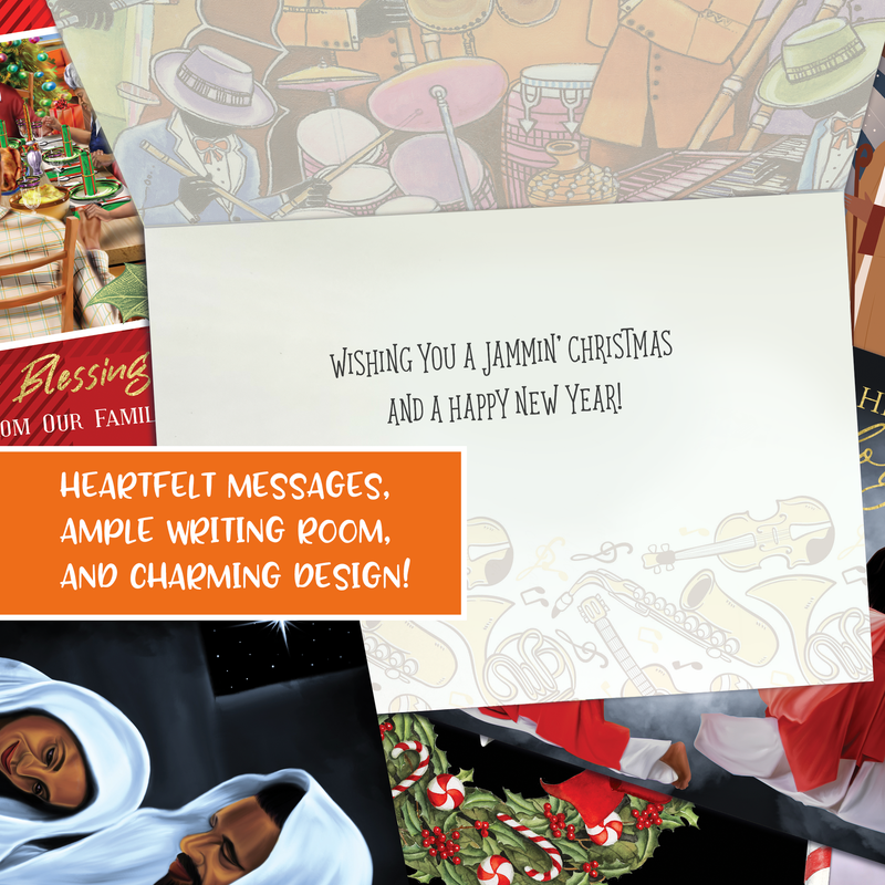 JAZZY CHRISTMAS CARD