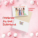 SEASONS GREETINGS SISTER FRIENDS CARD