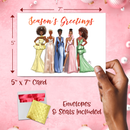 SEASONS GREETINGS SISTER FRIENDS CARD