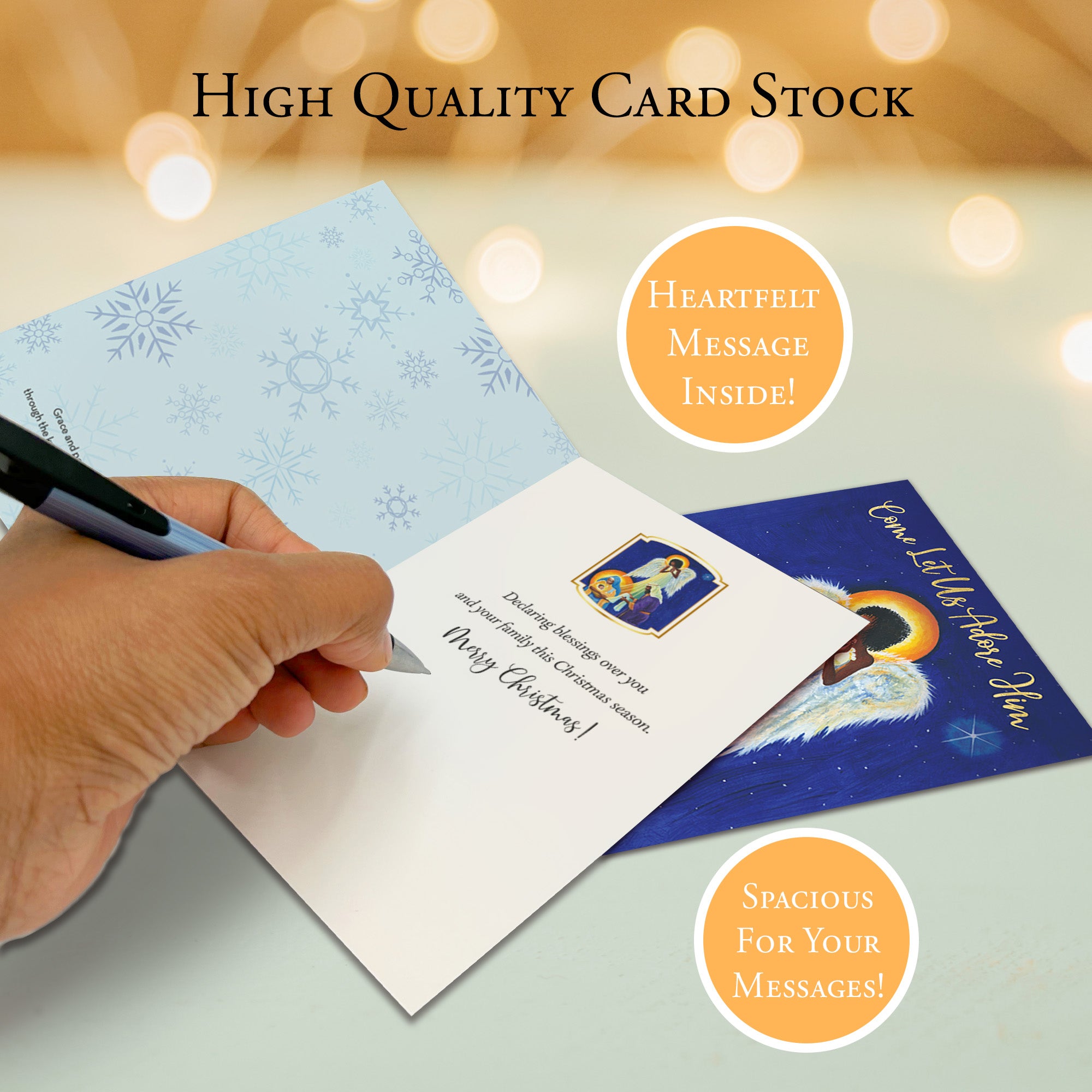 Nativity Angel Christmas Card