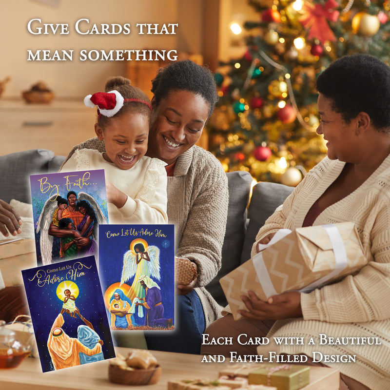 Nativity Angel Christmas Card