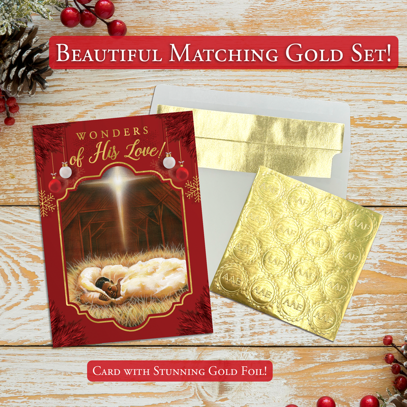 Wonders of His Love Christmas Card