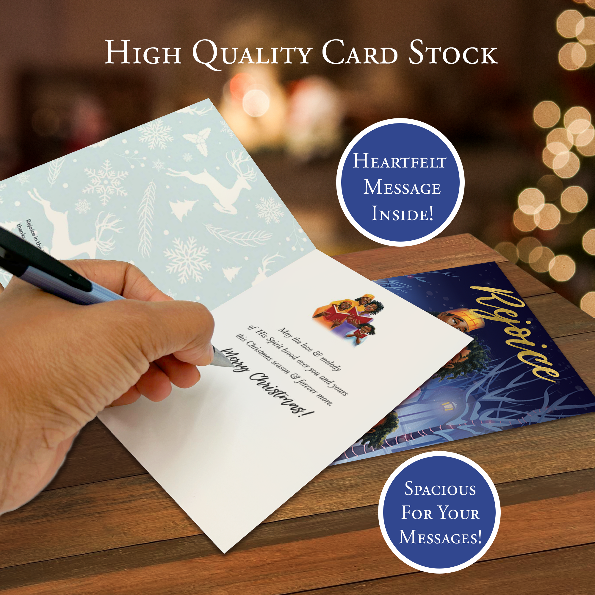 Rejoice Christmas Card