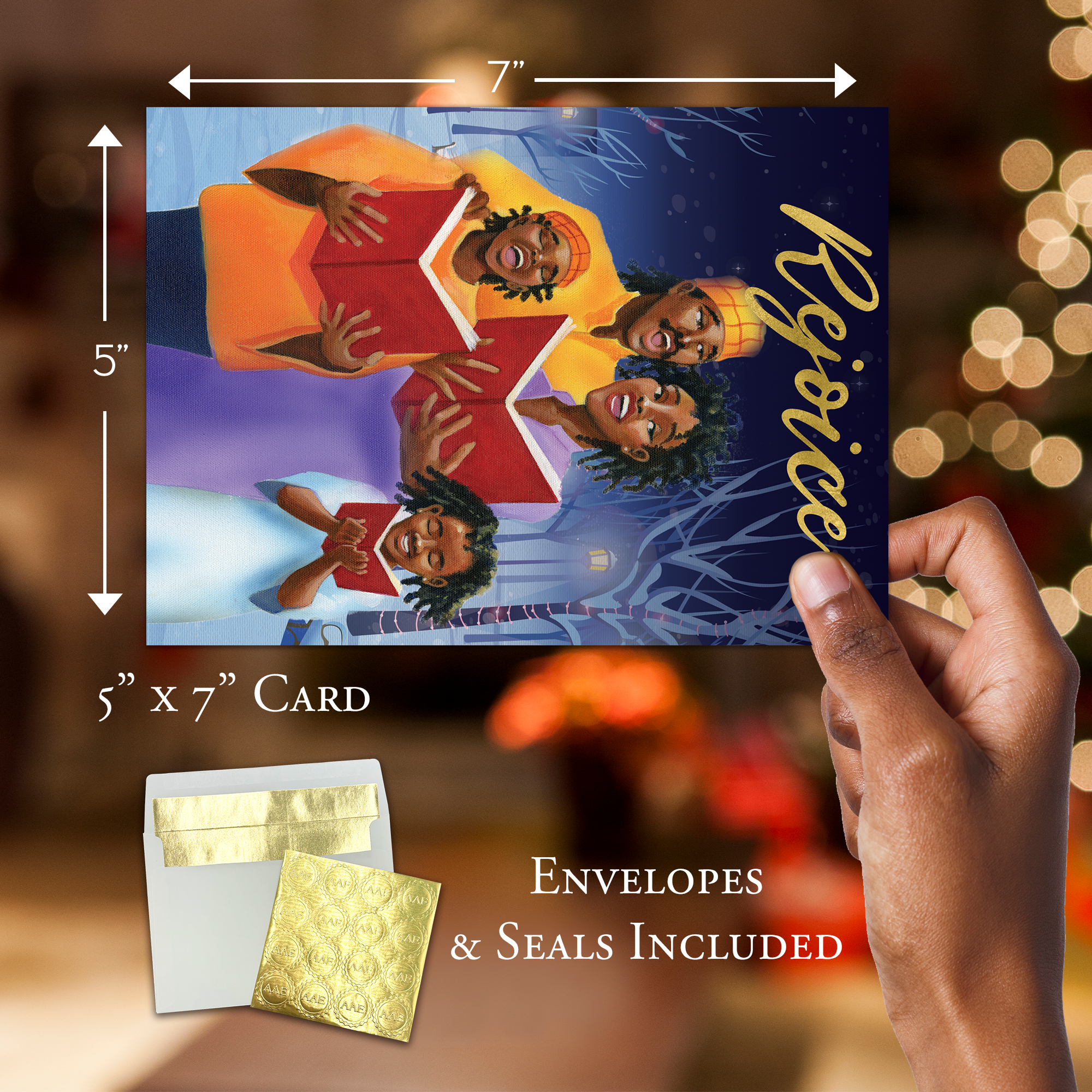 Rejoice Christmas Card
