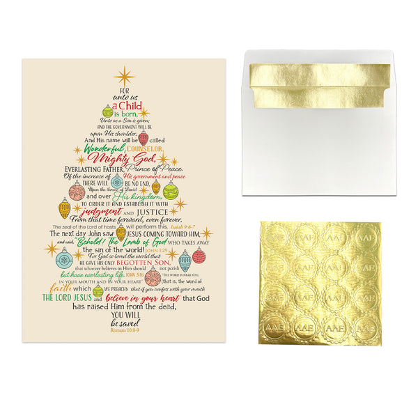 THE CHRISTMAS STORY CARD