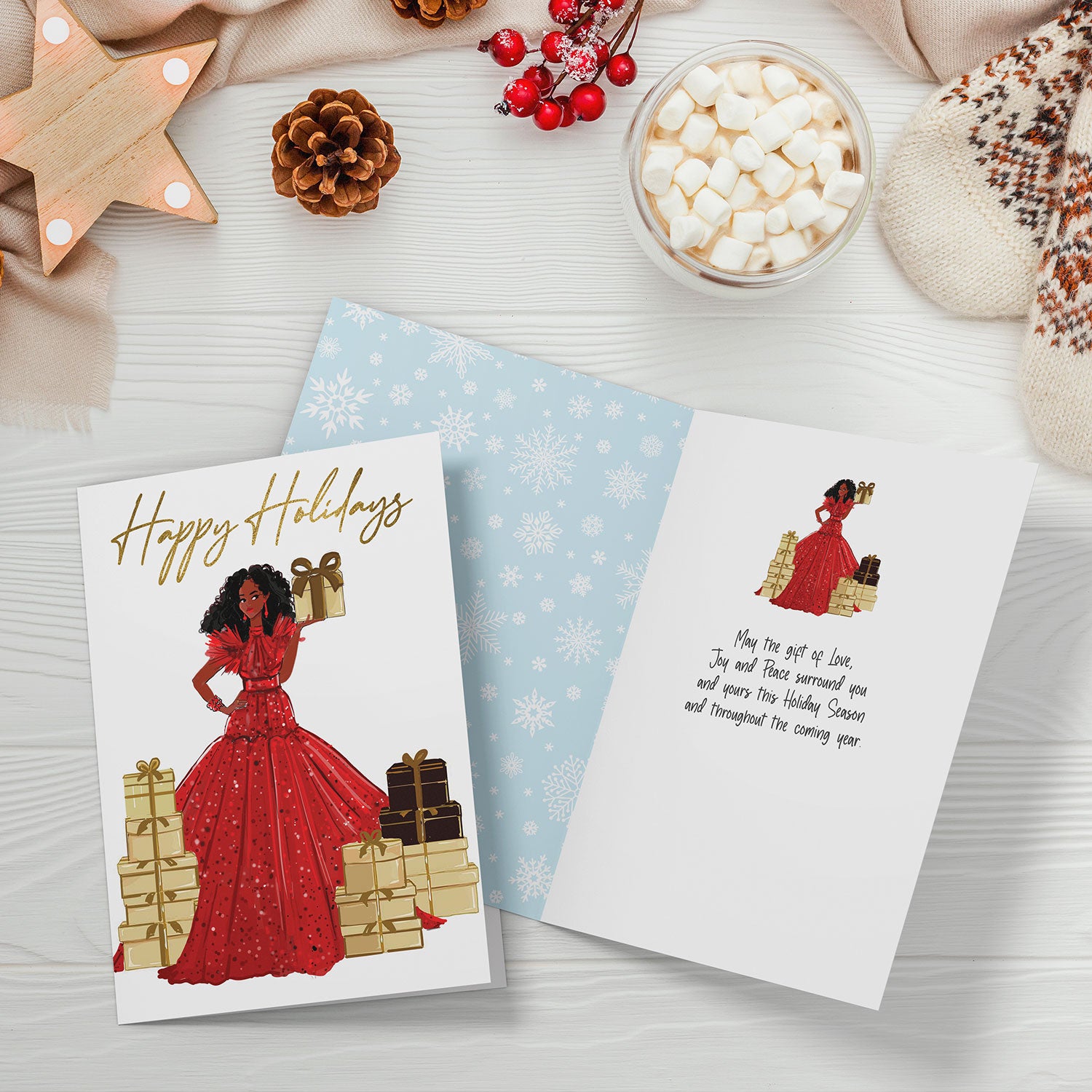 HAPPY HOLIDAYS CARD