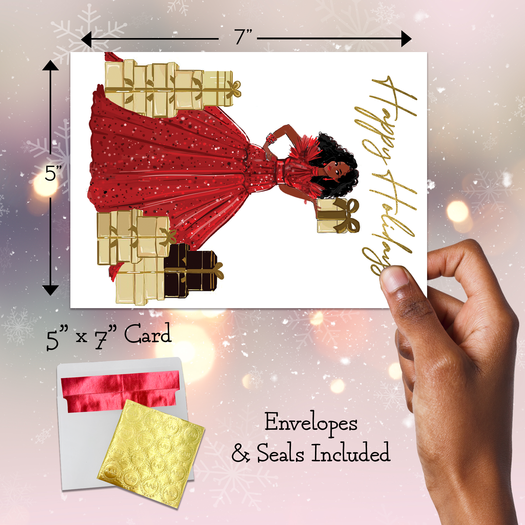 HAPPY HOLIDAYS CARD