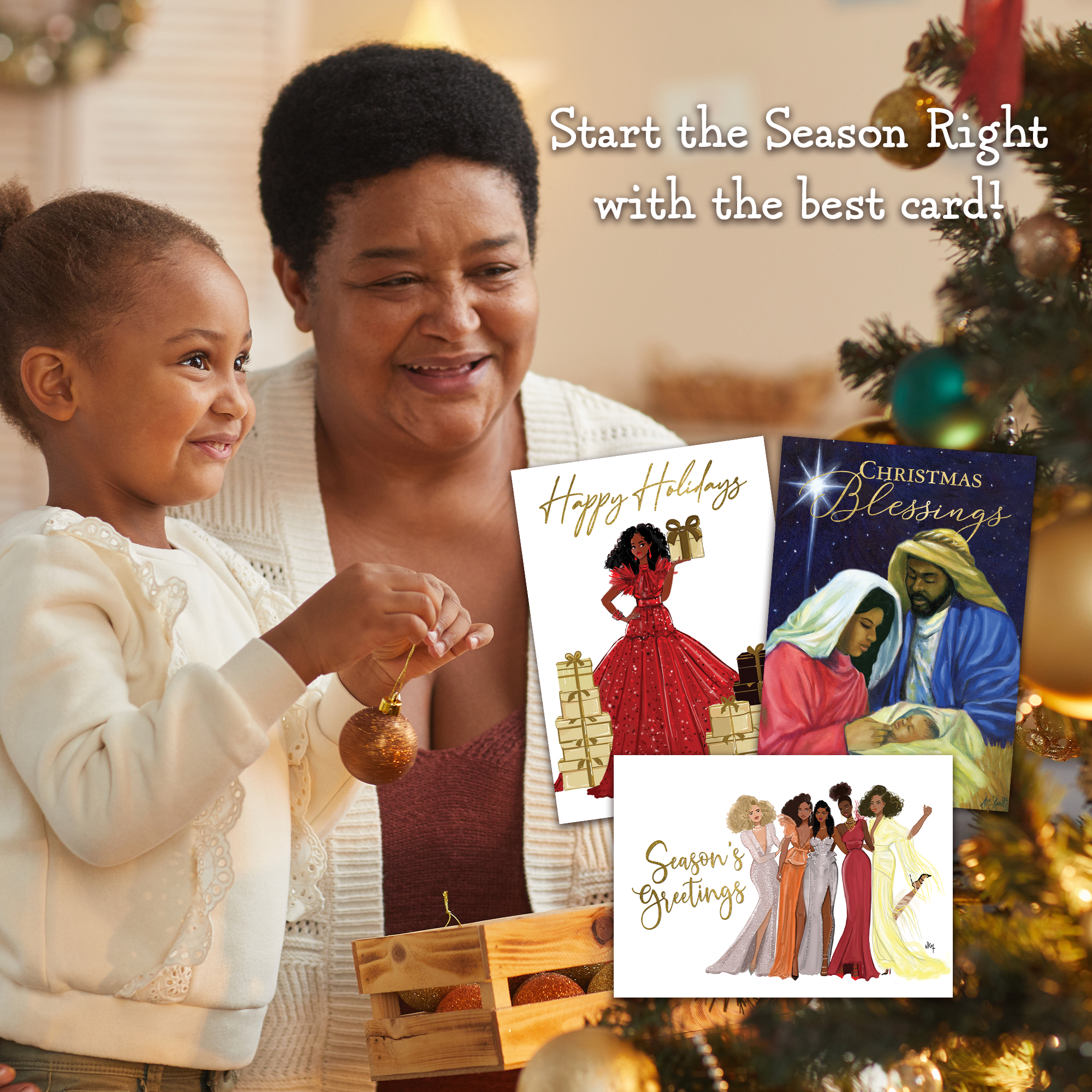HAPPY HOLIDAYS CARD