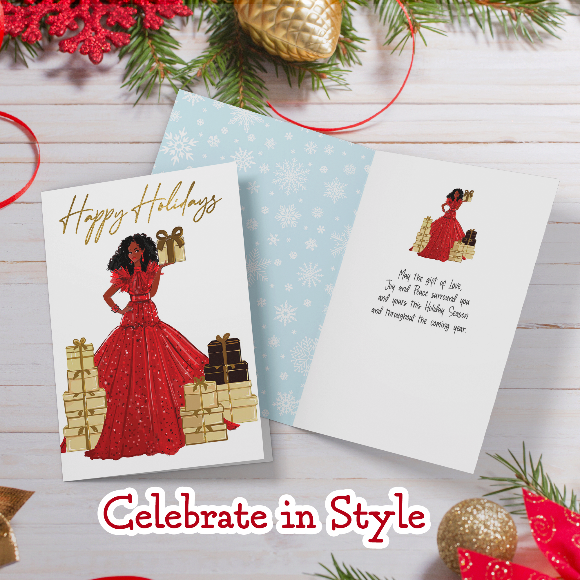 HAPPY HOLIDAYS CARD