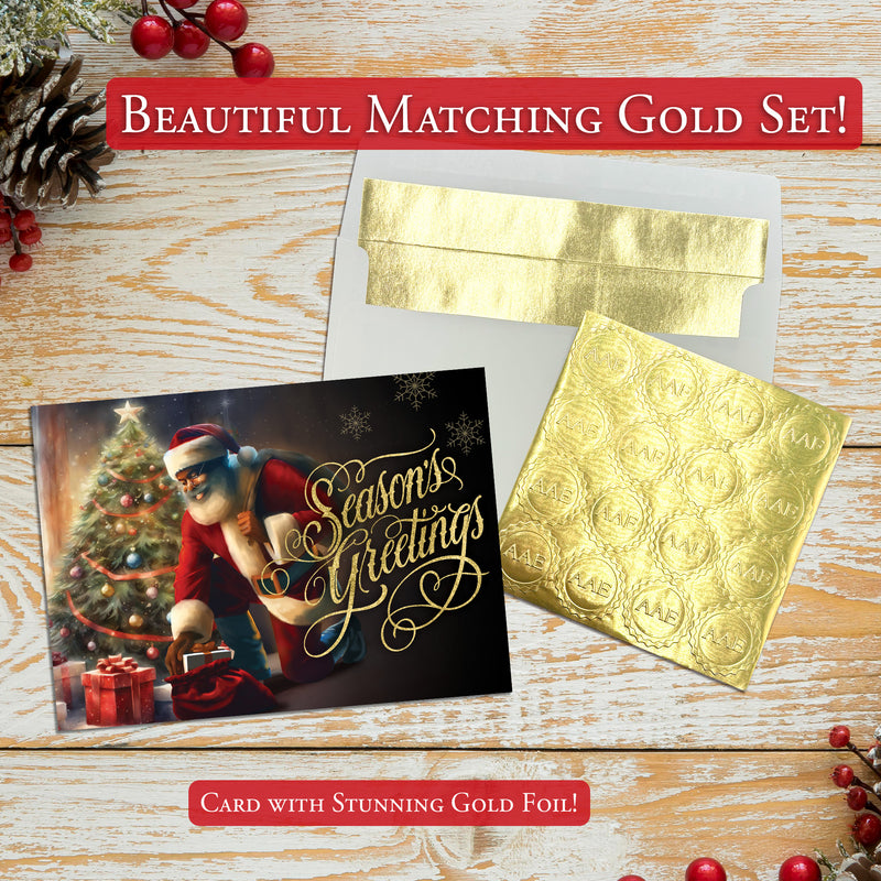 Season's Greetings Christmas Card