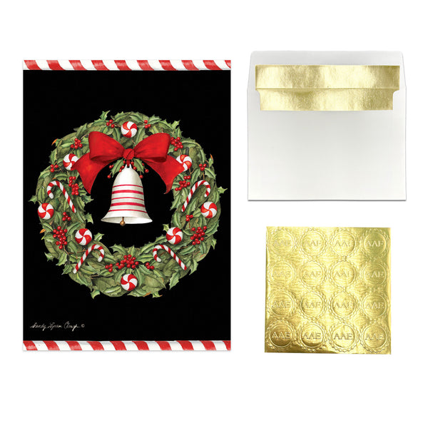 Christmas Wreath Christmas Card