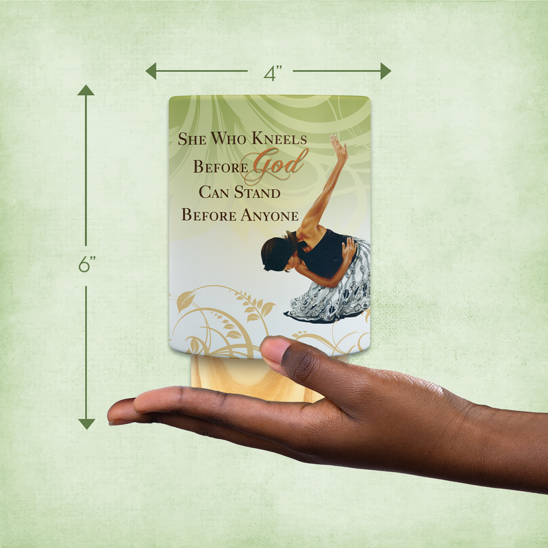 SHE WHO KNEELS LED CANDLE