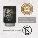 Prayer Warrior LED Flameless Candle – Spiritual & Religious Home Décor