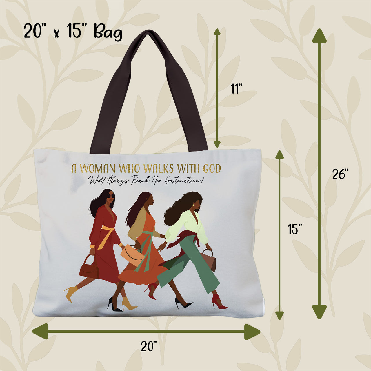 Woman with God Canvas Bag (Coming Soon)