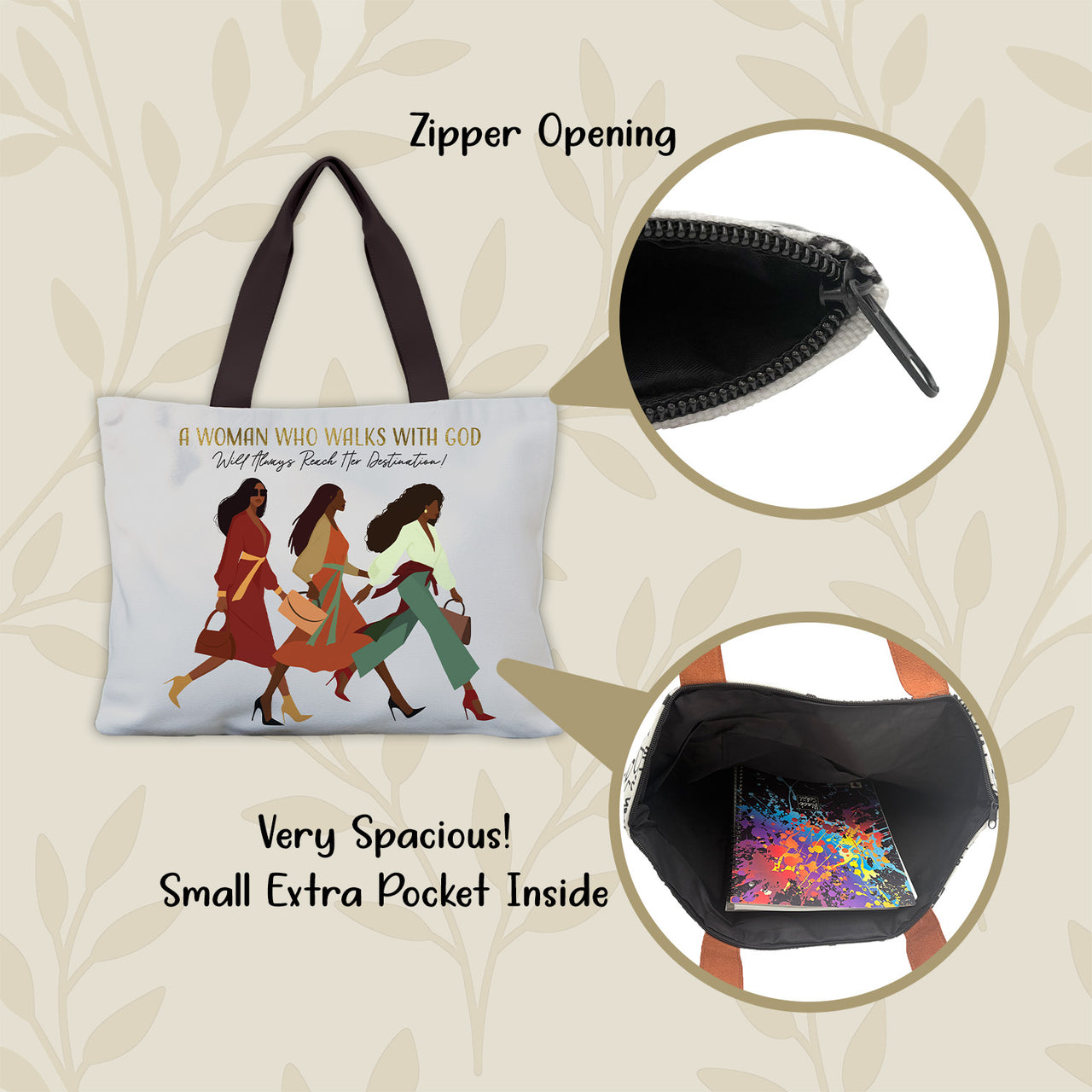 Woman with God Canvas Bag (Coming Soon)