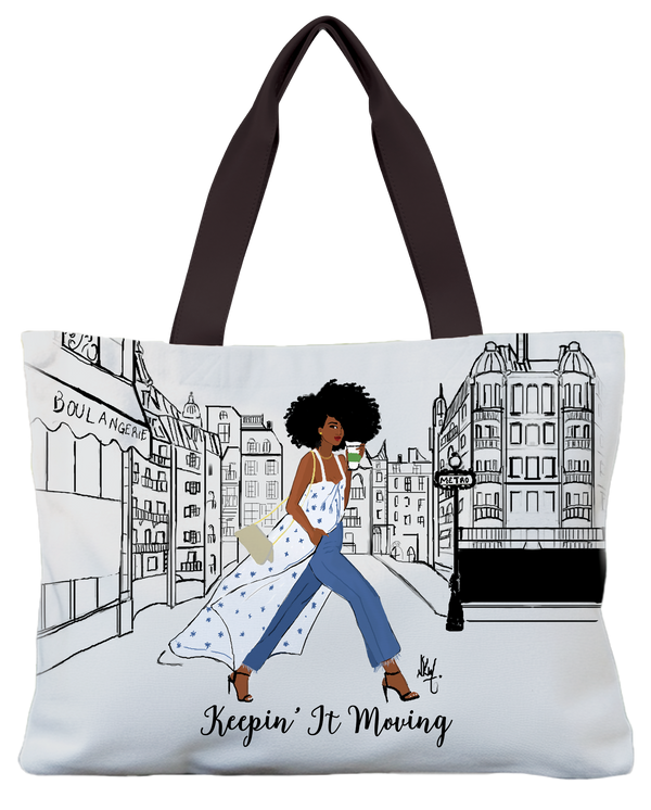 Keepin It Moving Canvas Bag (Coming Soon)