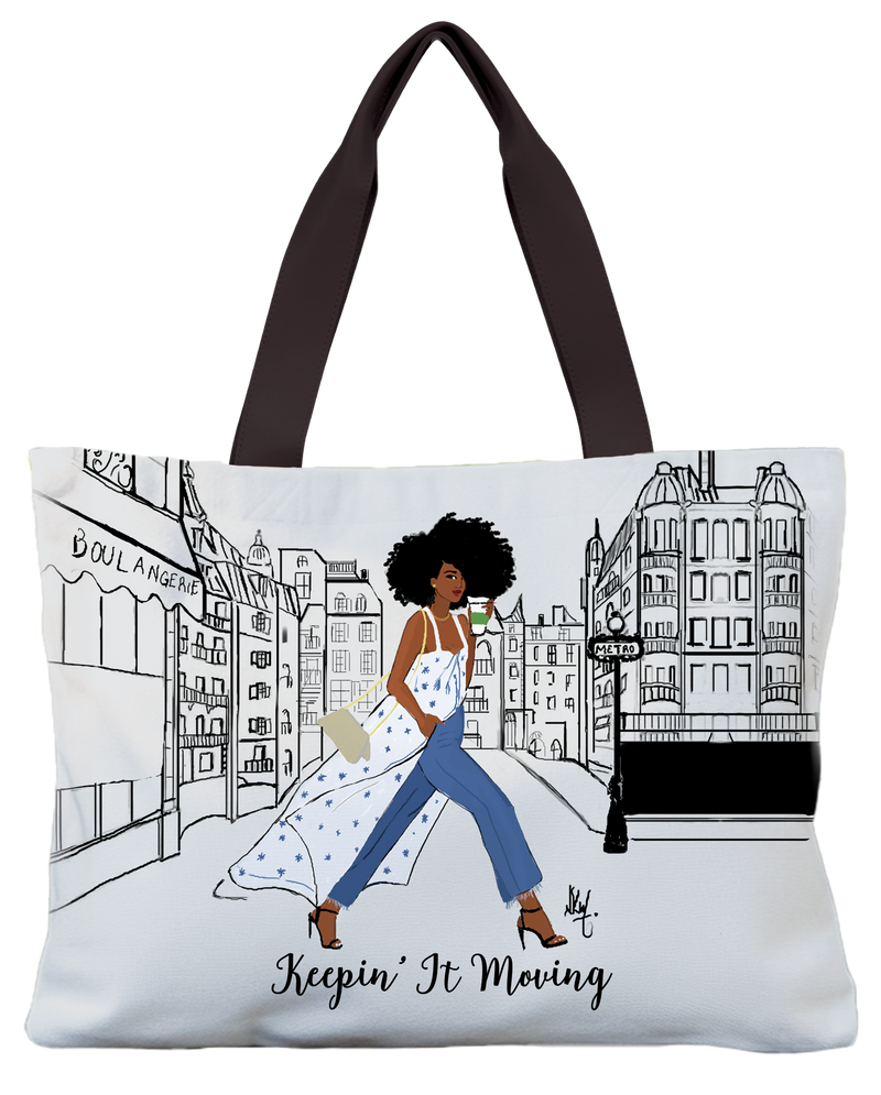 Keepin It Moving Canvas Bag (Coming Soon)