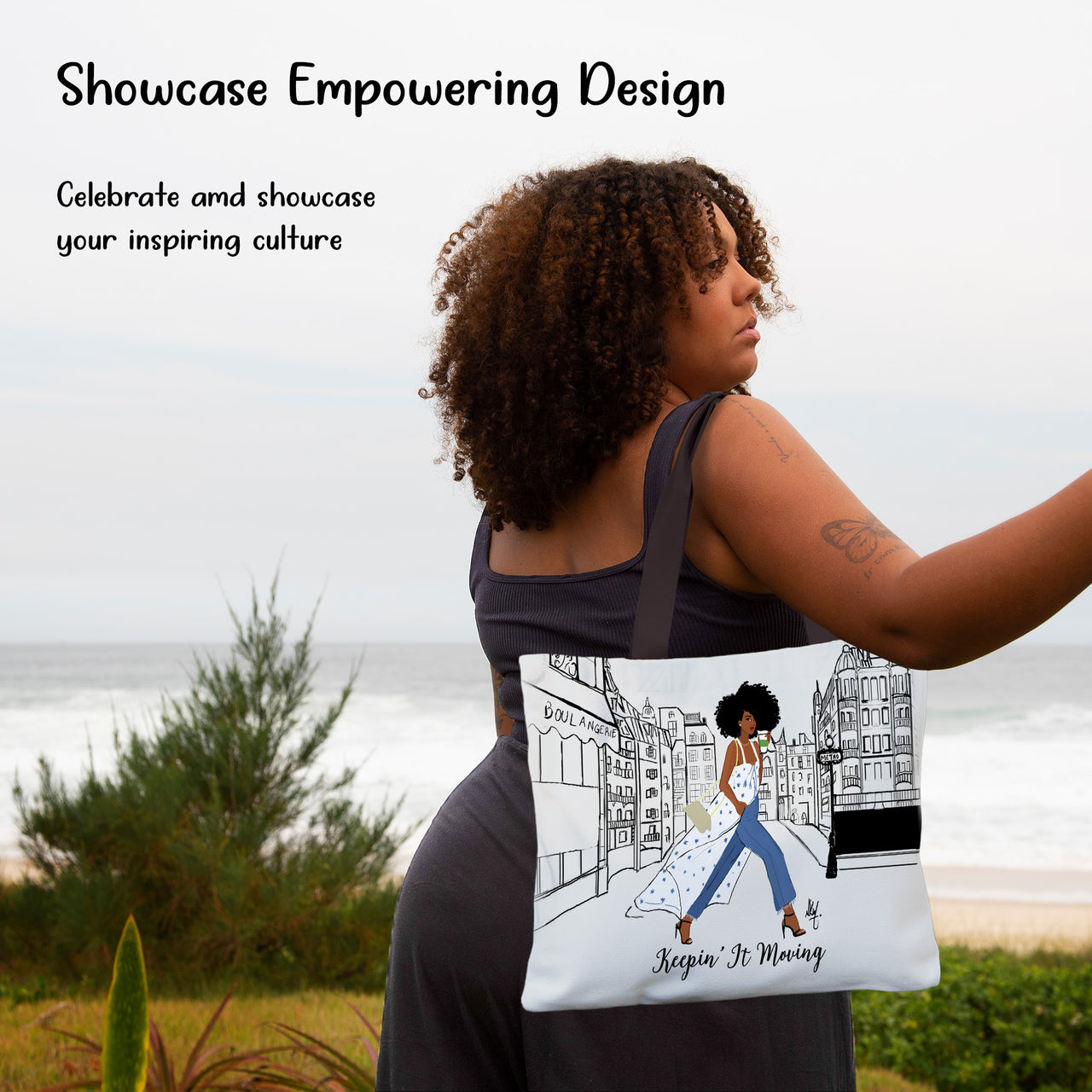 Keepin It Moving Canvas Bag (Coming Soon)