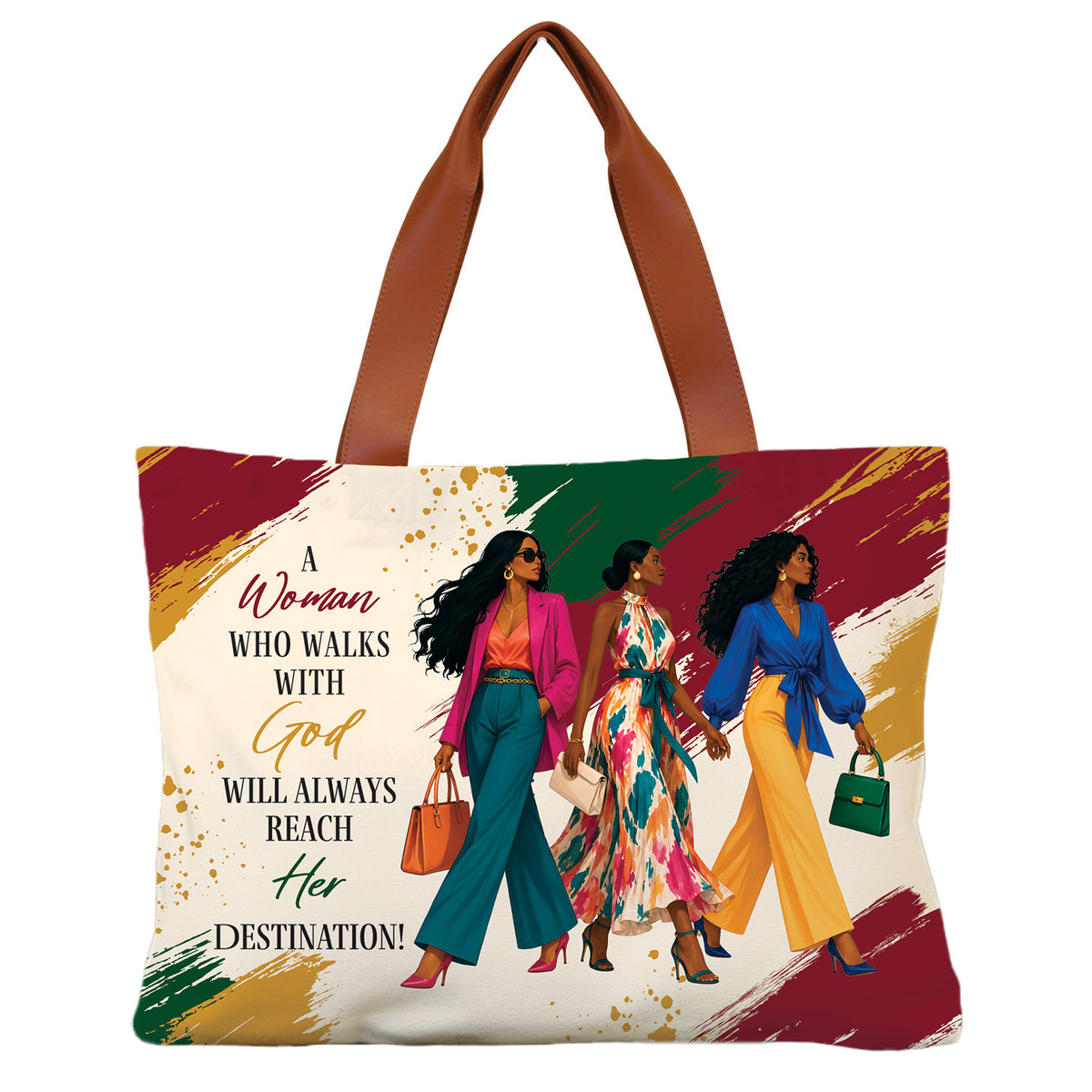 Woman With God 2 Canvas Bag