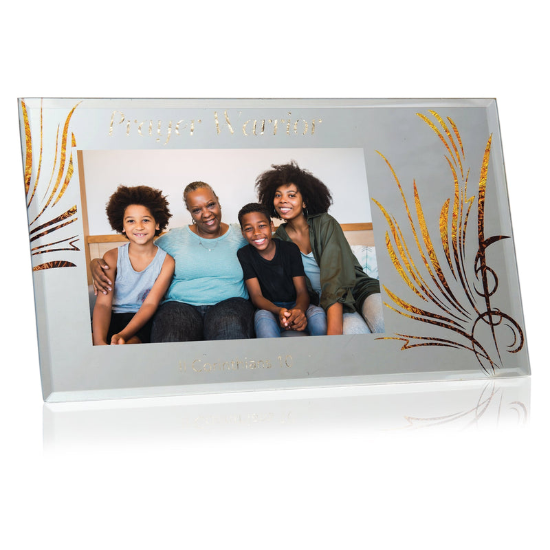 Glass Photo Frames - Prayer Warrior