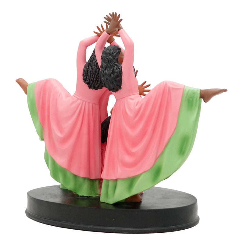 IN AWE OF YOU FIGURINE (PINK AND GREEN)