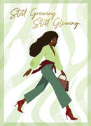 Glowing Mothers Day Card