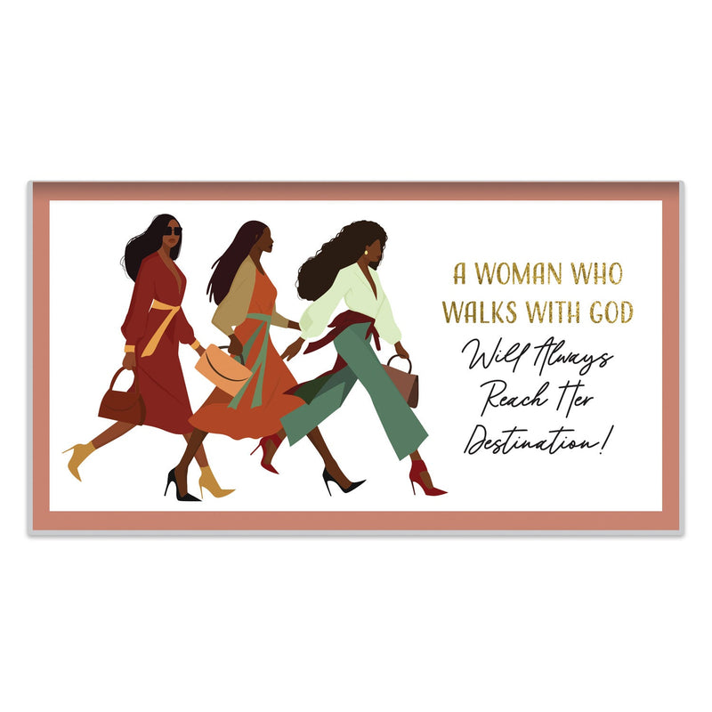 2025-2026 Woman Who Walks With God Checkbook Planner