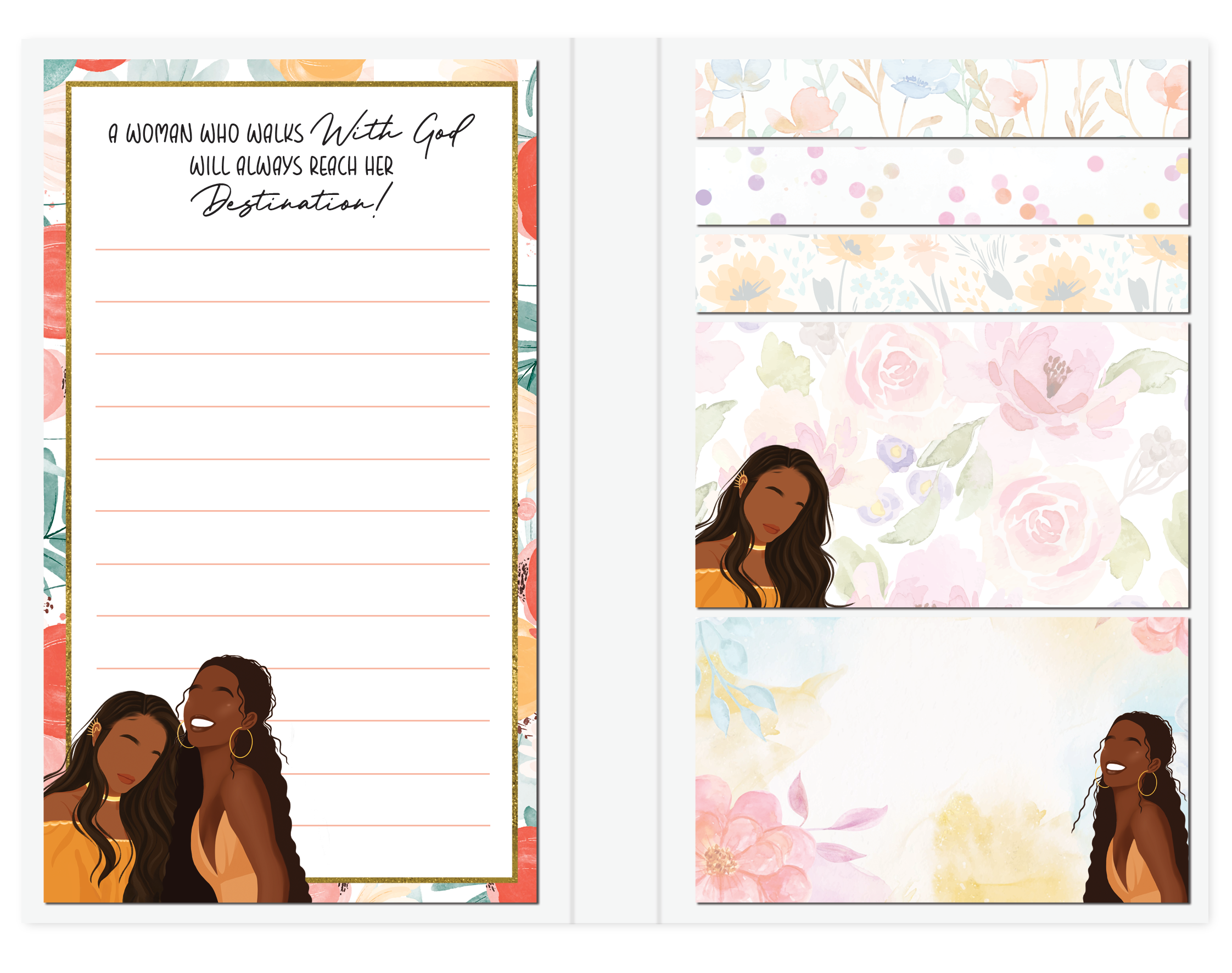 WITH GOD STICKY NOTE BOOKLET