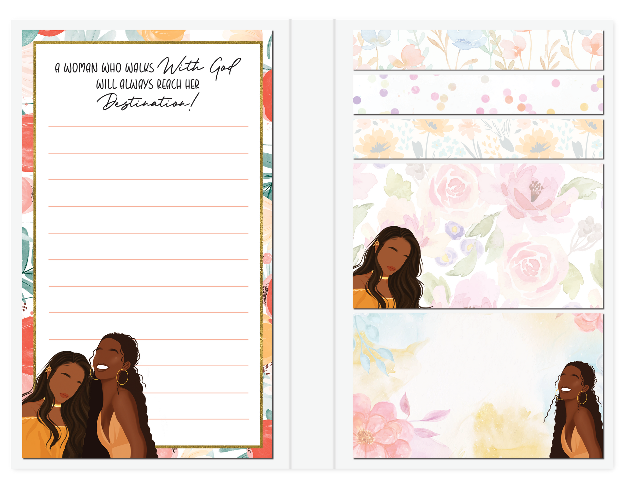 WITH GOD STICKY NOTE BOOKLET