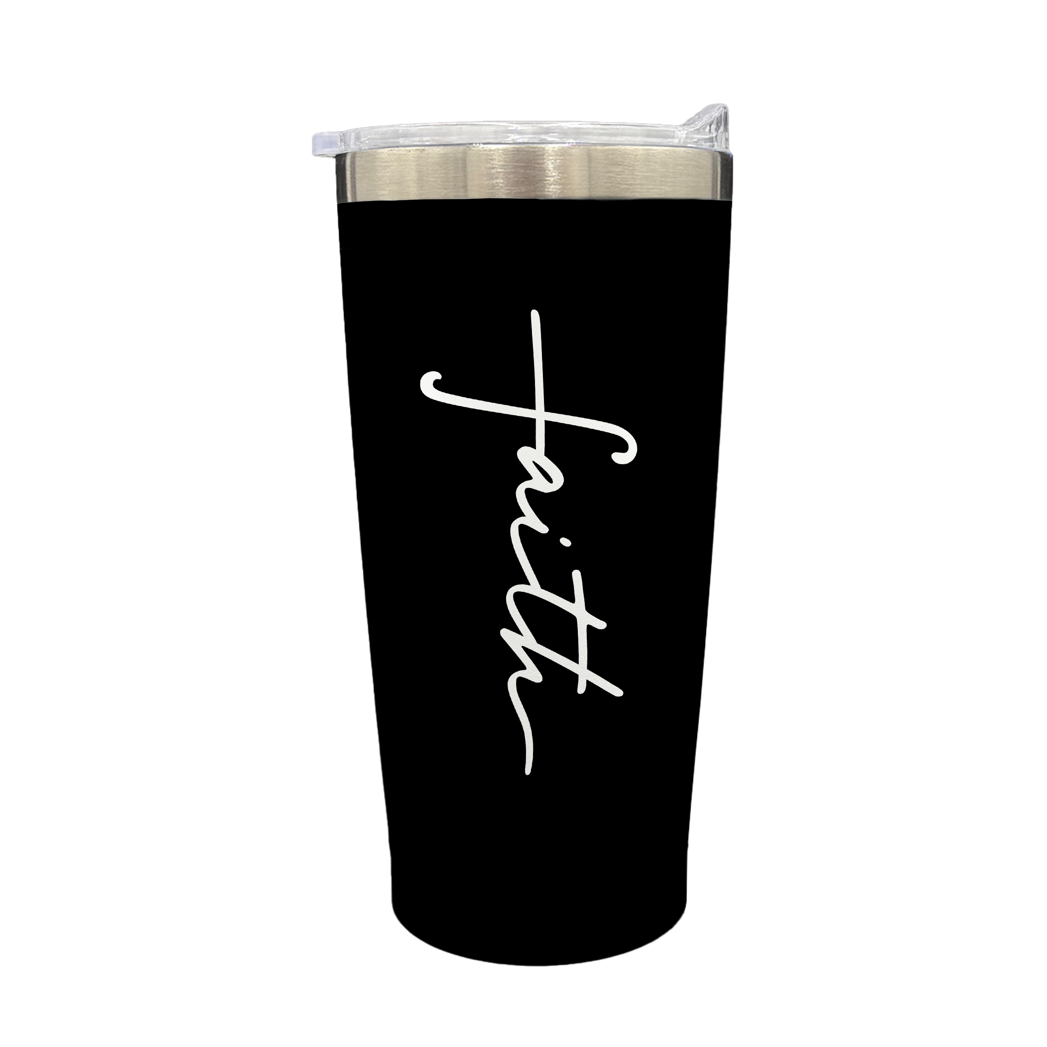 Faith Small Tumbler (Black) COMING SOON!