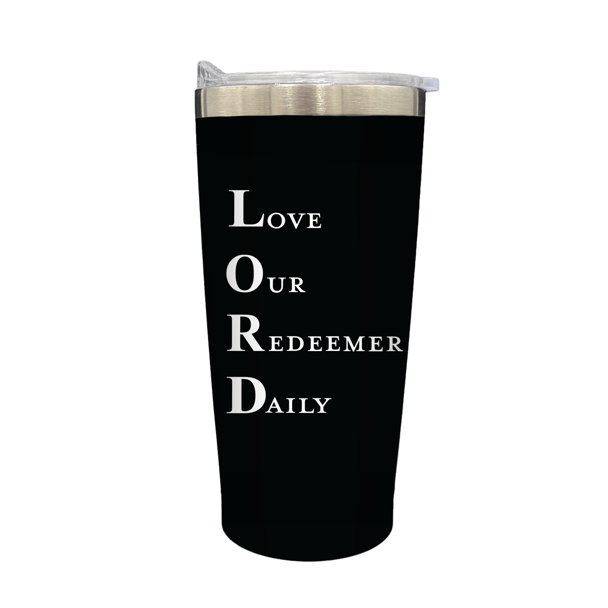 Faith Small Tumbler (Black) COMING SOON!