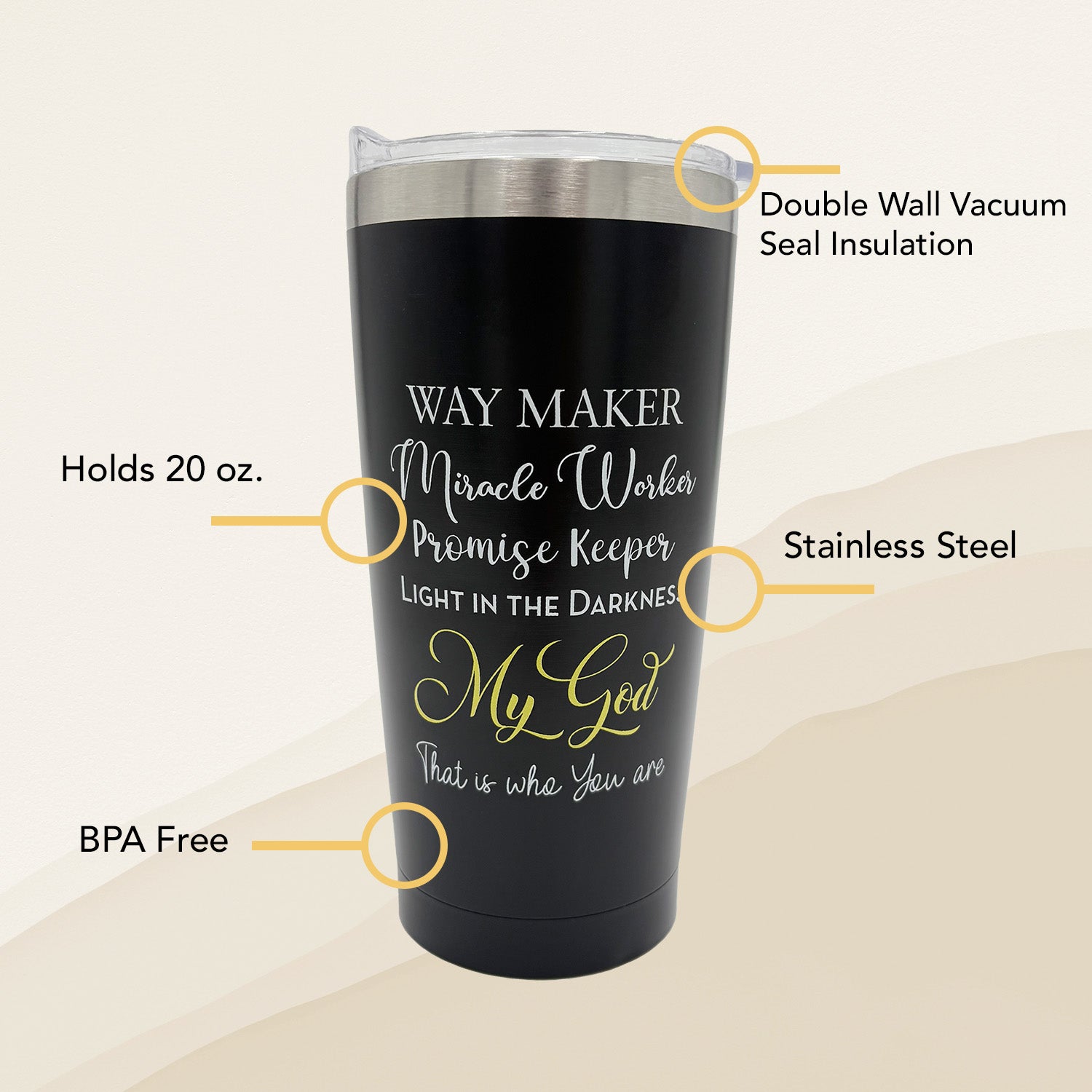 Waymaker Small Tumbler COMING SOON!