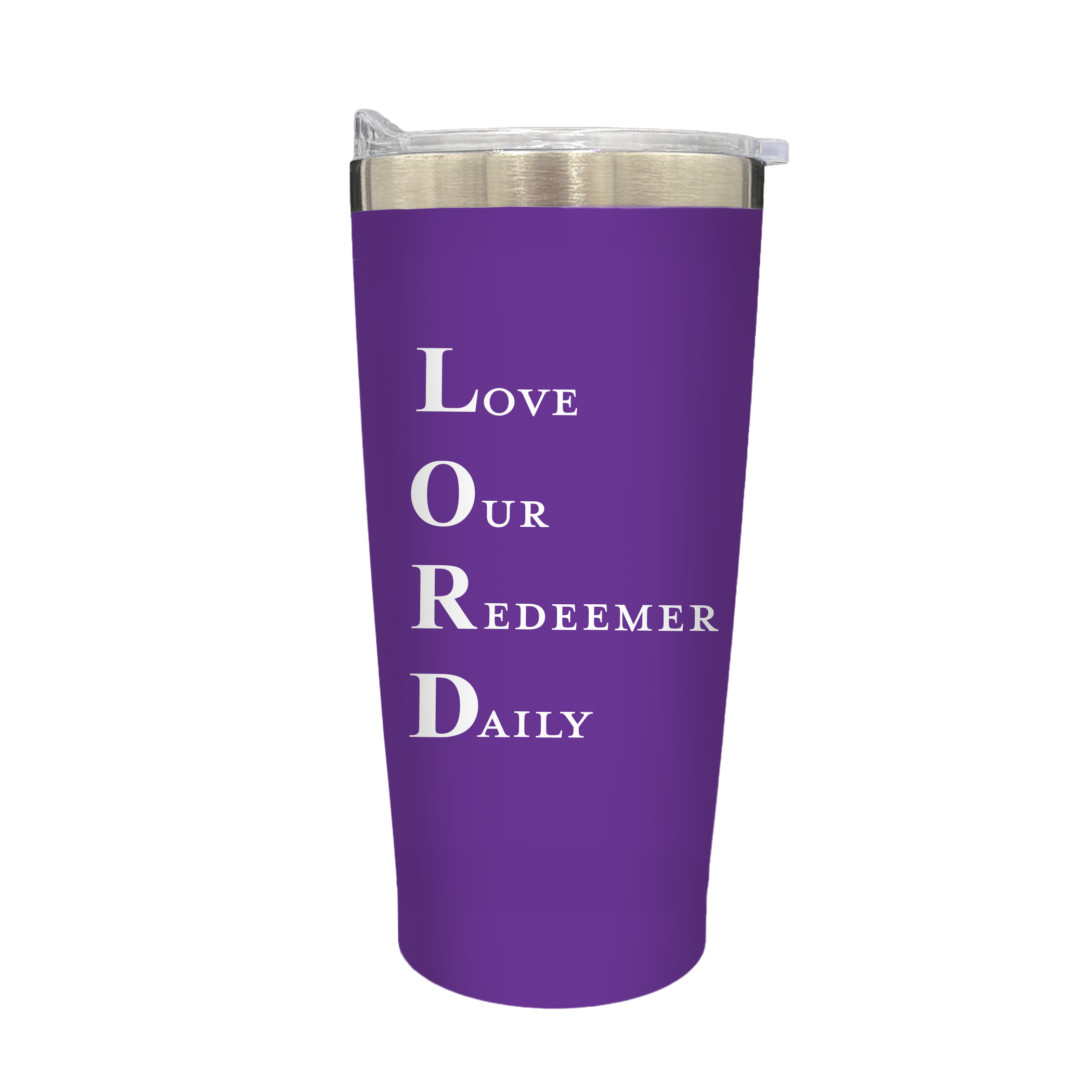 Faith Small Tumbler (Purple) COMING SOON!