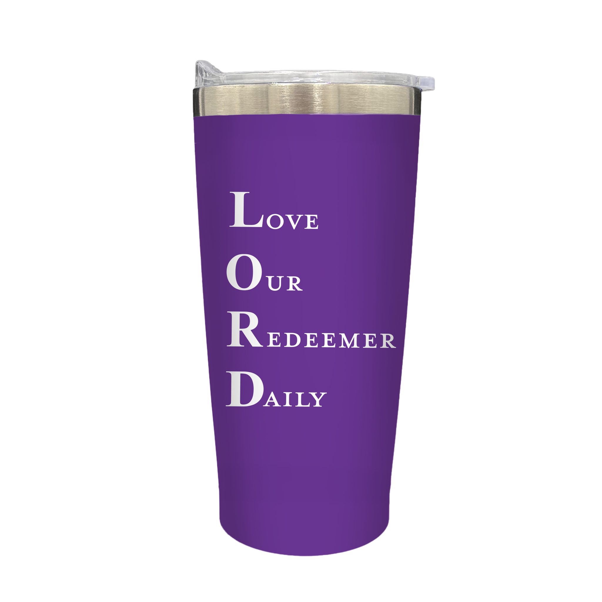 Faith Small Tumbler (Purple) COMING SOON!