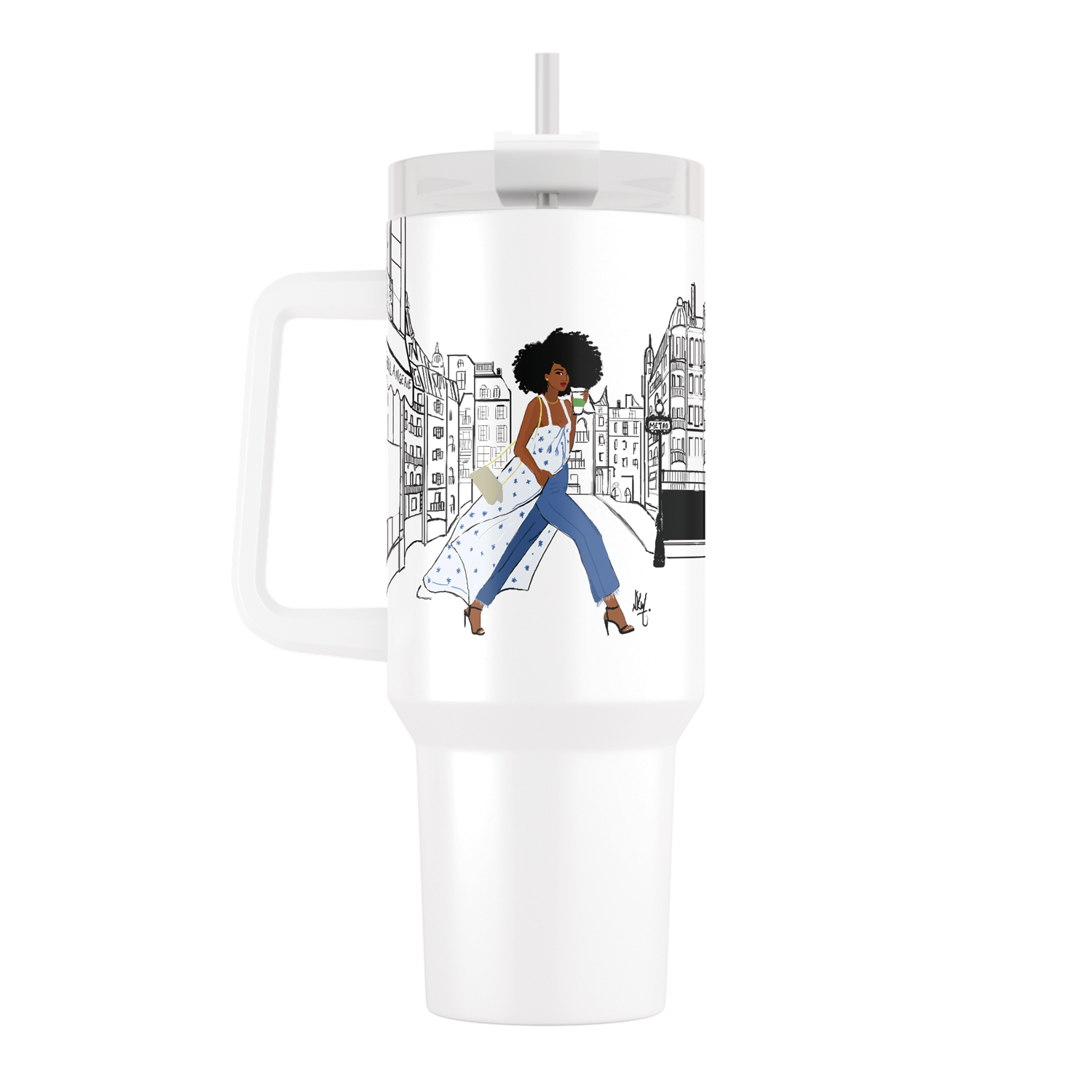 Keepin it Moving Tumbler
