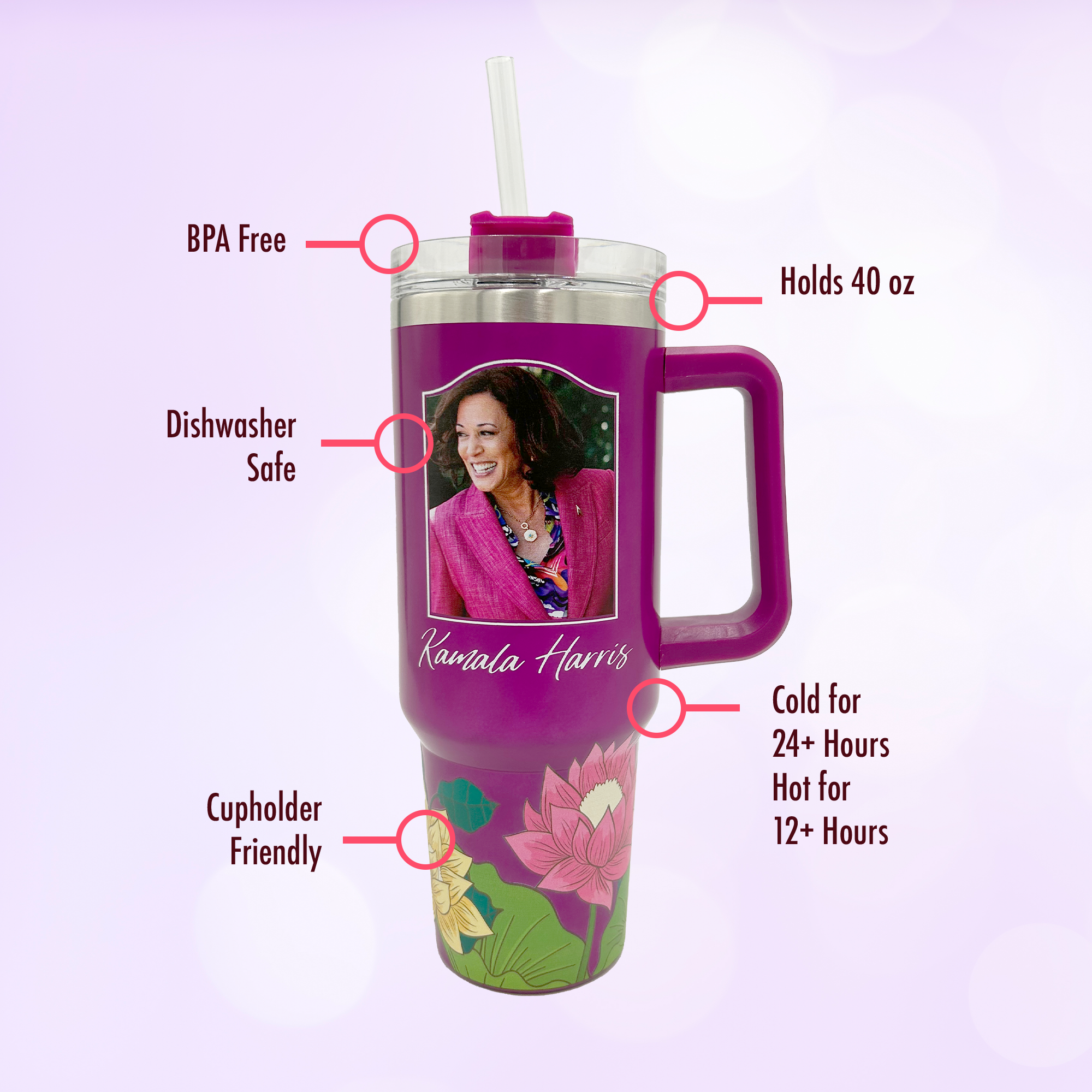 Kamala Harris Tumbler