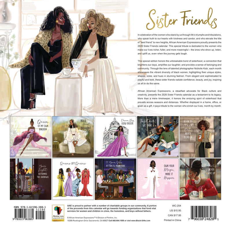2026 Sister Friends Calendar COMING SOON!