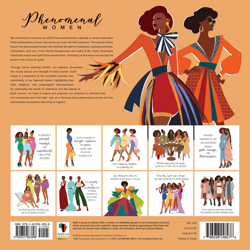 2026 Phenomenal Women Calendar COMING SOON!